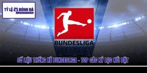 Số Liệu Thống Kê Bundesliga - Top Các Kỷ Lục Nổi Bật